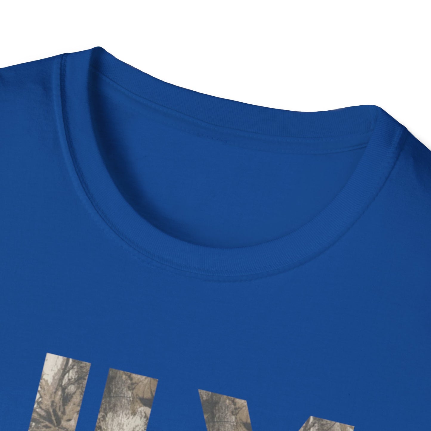 JLY Camouflage Initials T-Shirt — Camo Monogram Graphic Tee