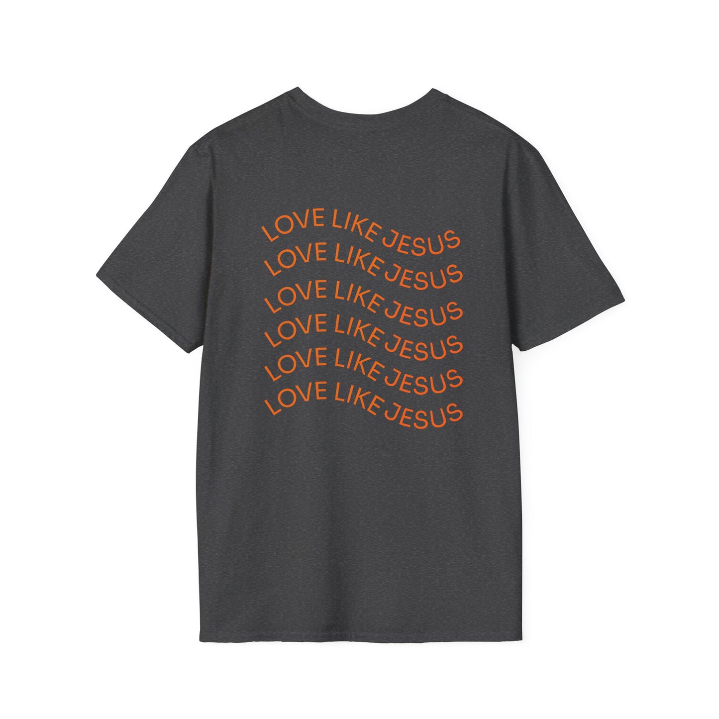 Love Like Jesus T-Shirt — Minimal Sunset Graphic Christian Tee