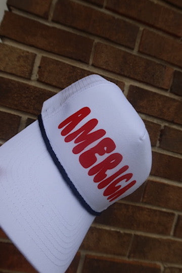 AMERICA- RED WHITE AND NAVY