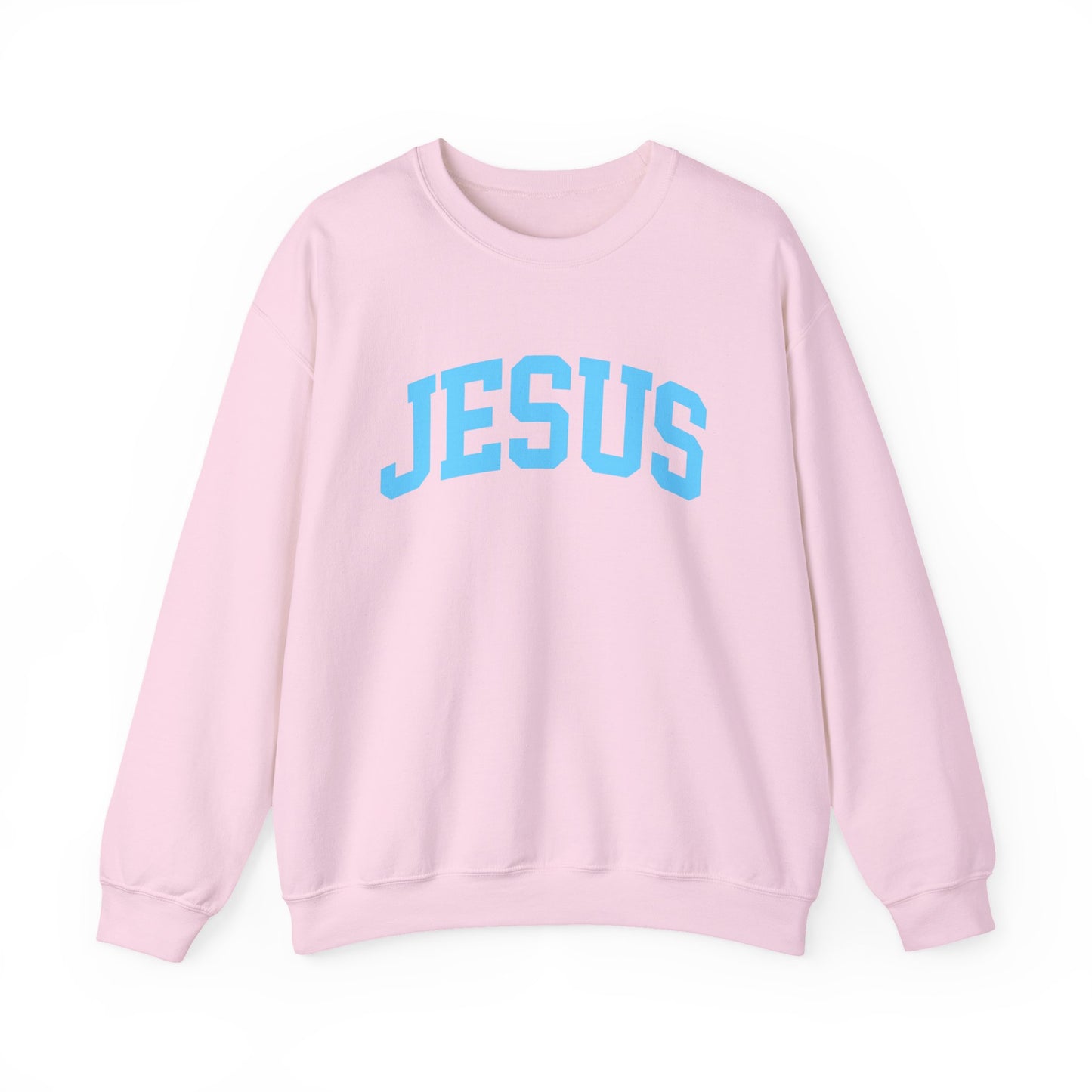 Jesus Crewneck Sweatshirt — Classic Faith Graphic Pullover