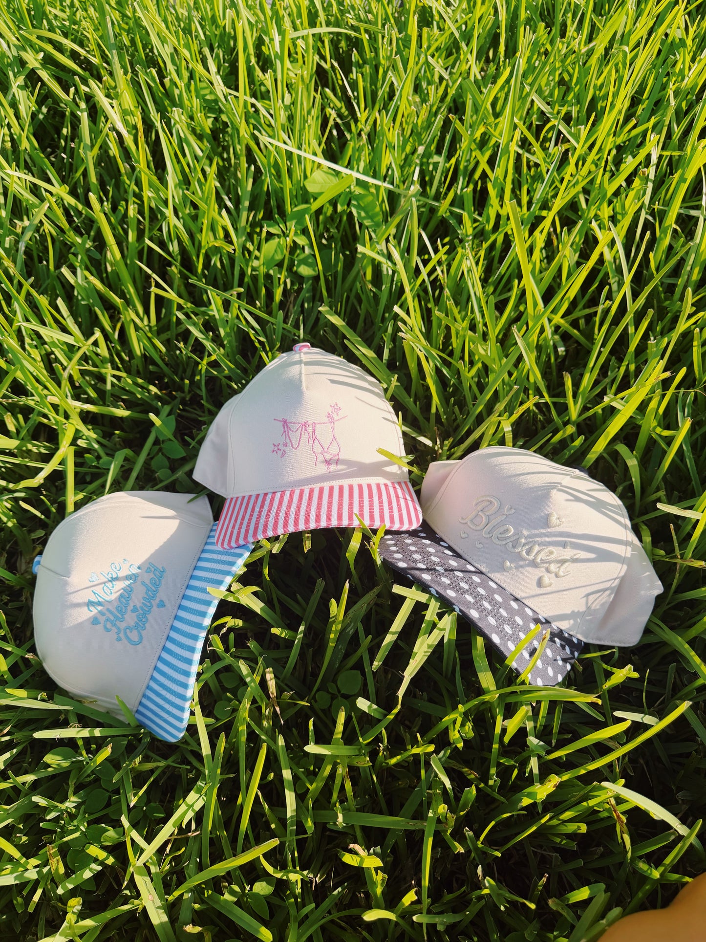 Summer Embroidered Hats