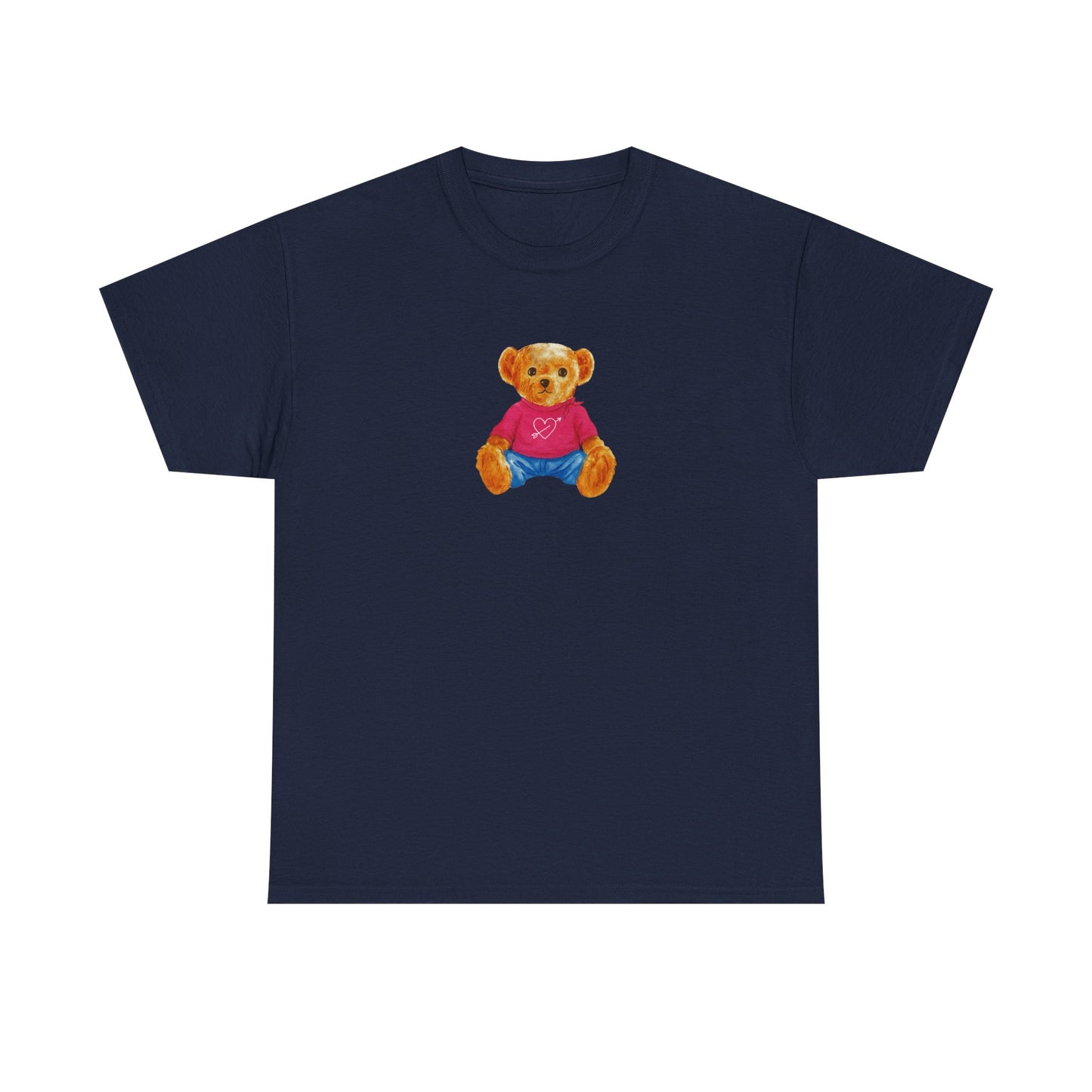Teddy Bear Graphic Tee - Cute Retro Plush Bear Shirt
