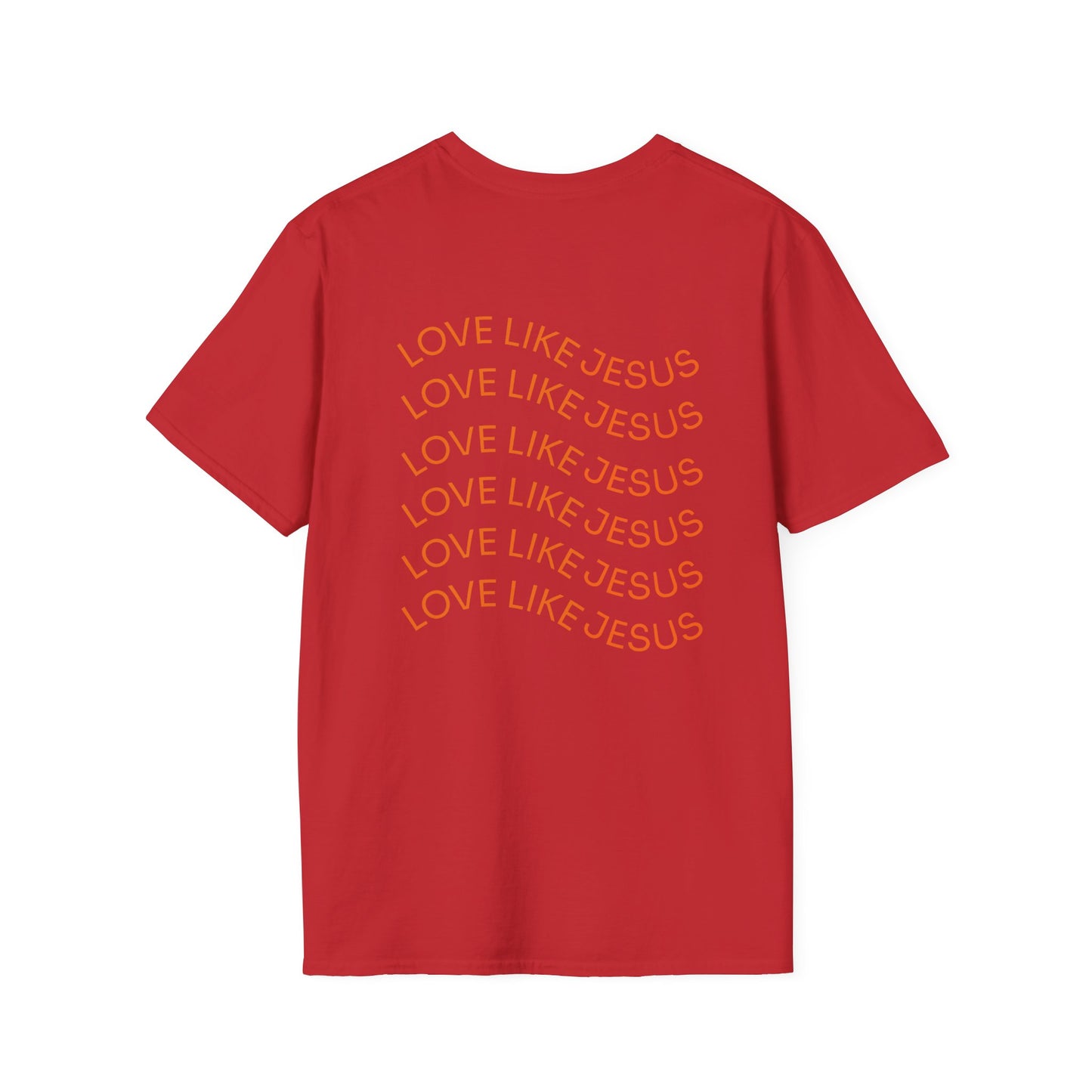 Love Like Jesus T-Shirt — Minimal Sunset Graphic Christian Tee