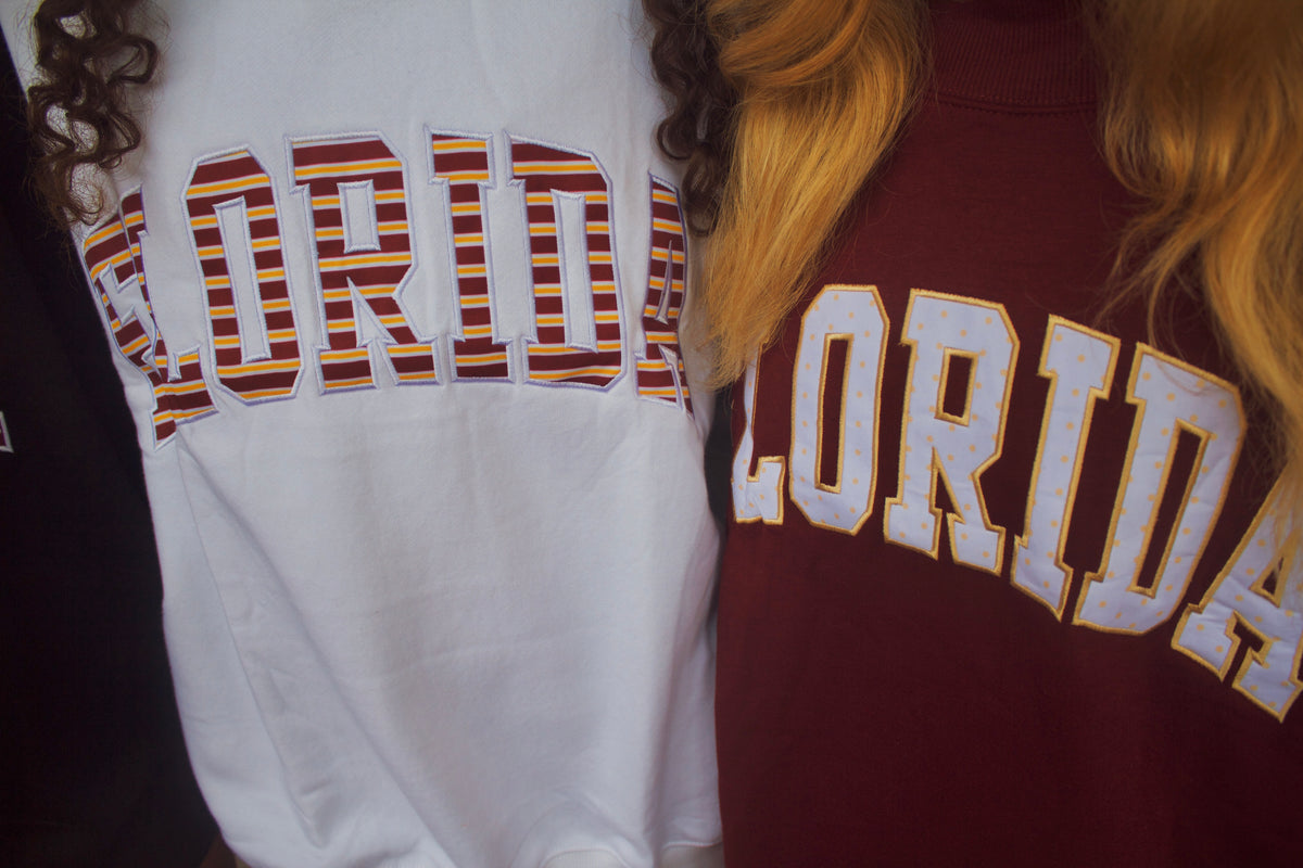 FLORIDA- GARNET AND GOLD POLKA