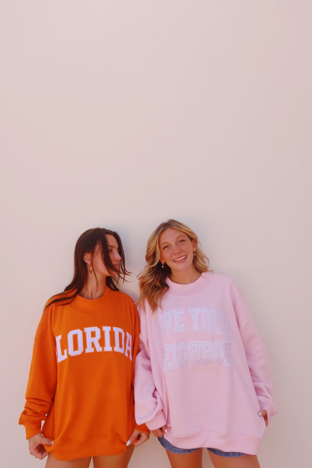 LOVE YOUR NEIGHBOR- SUMMER BLISS MOCK NECK