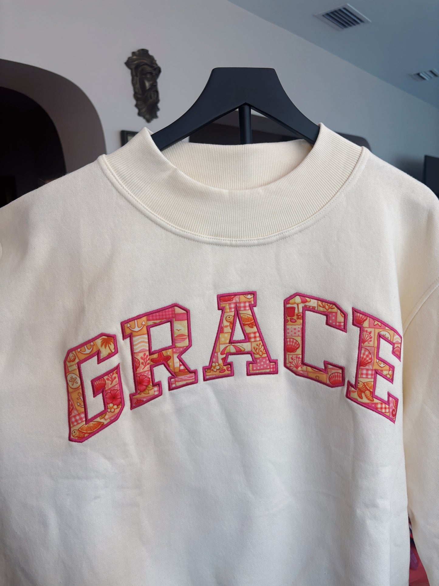 GRACE YELLOW MOCK NECK L/XL FLEECE