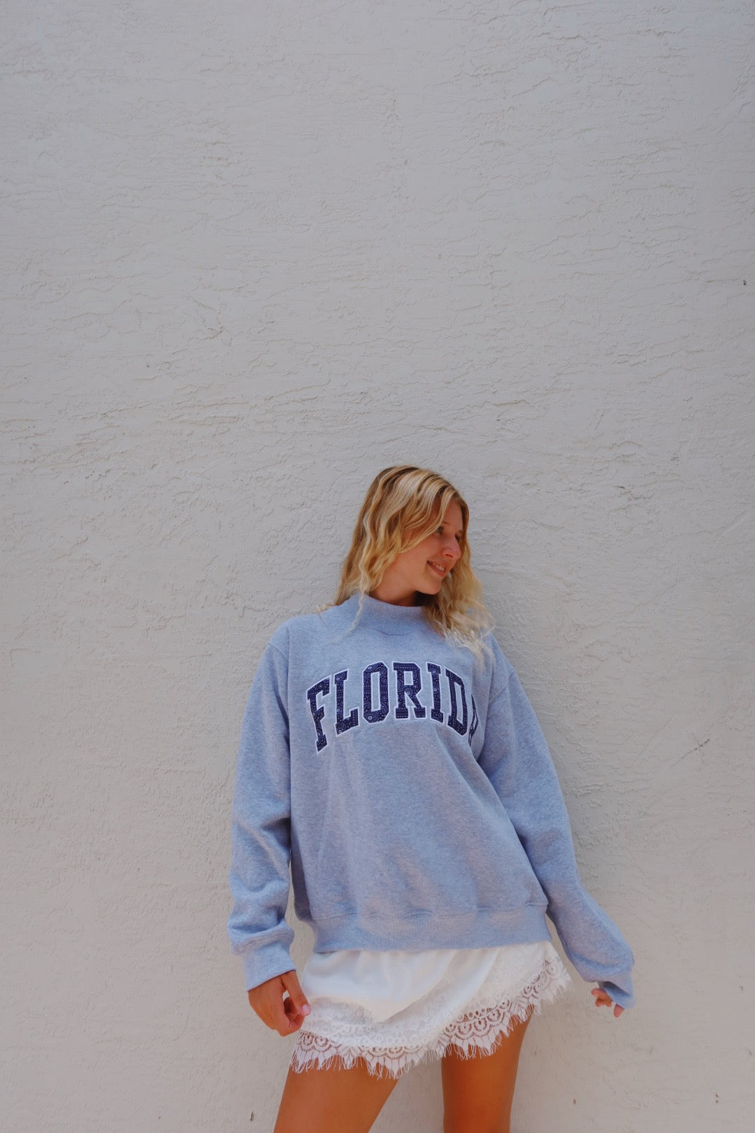 Paisley storm Florida mockneck