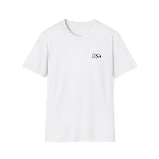 USA Stars T-Shirt — Patriotic Fourth of July Tee