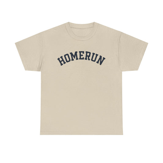 Homerun Baseball Tee – Vintage Arch Sports T‑Shirt