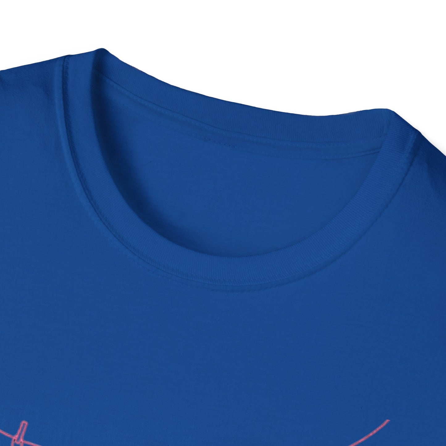 Bikini Line Graphic T‑Shirt – Pink Swimsuit Clothesline Tee