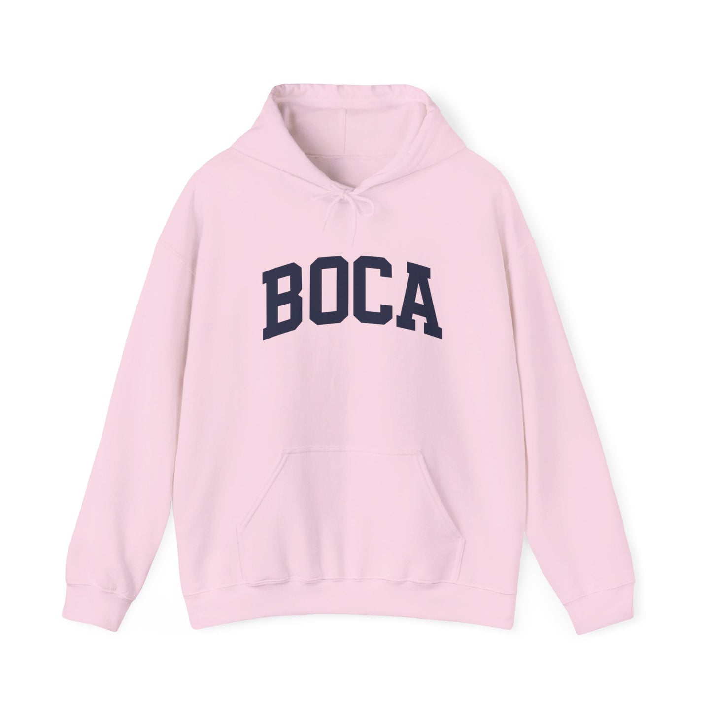 BOCA Arch Hoodie — College-Style Pullover Sweatshirt