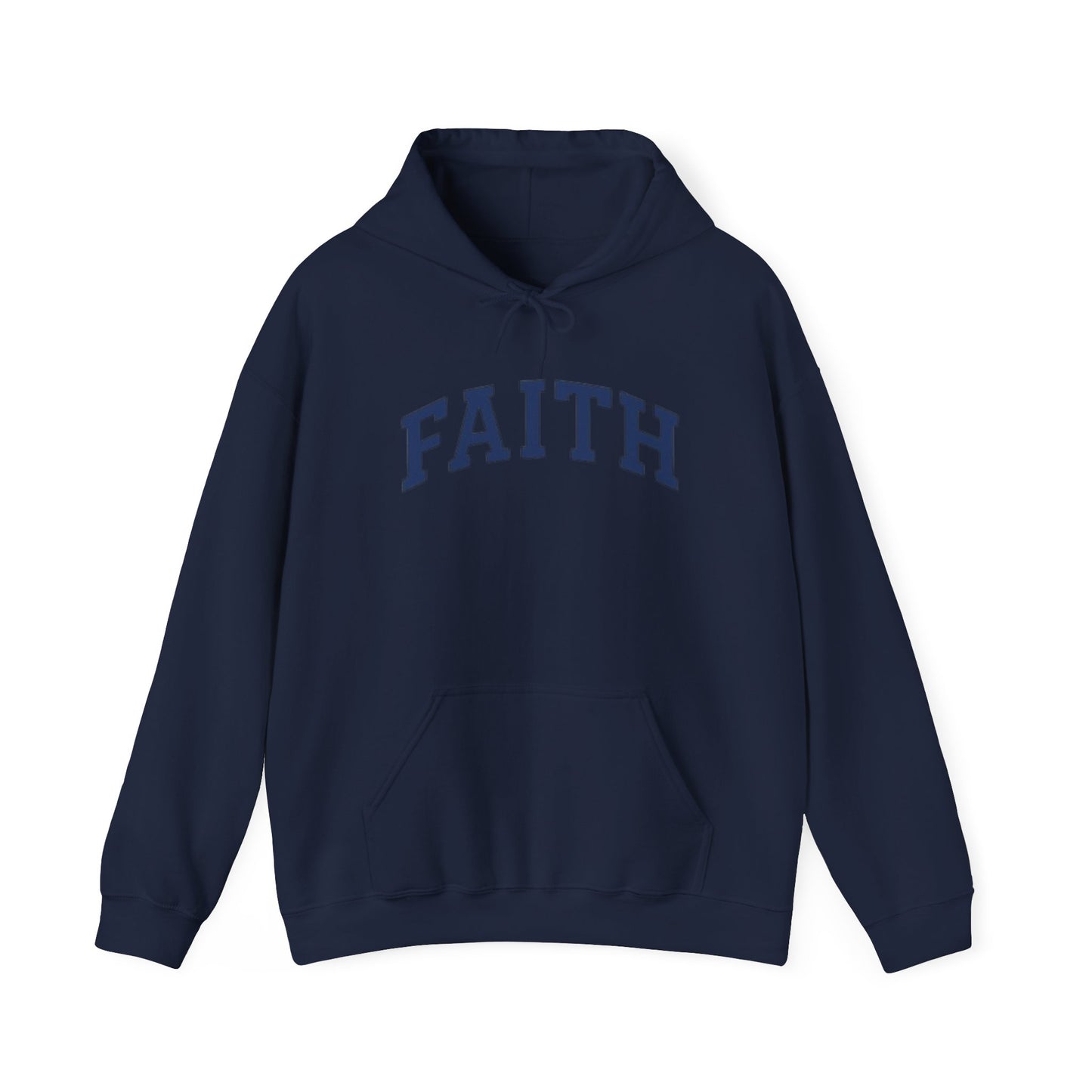 Faith Hoodie — Classic Inspirational Pullover for Women & Men