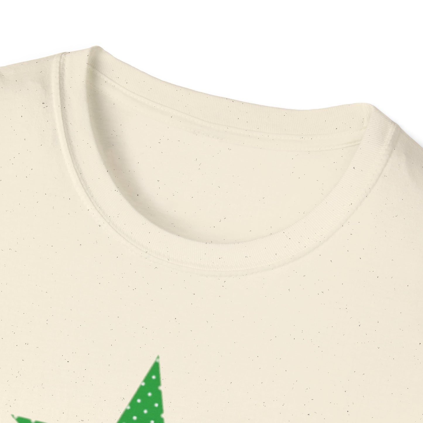 Green Star T-Shirt — Minimal Graphic Tee for Casual Wear & Holiday Flair