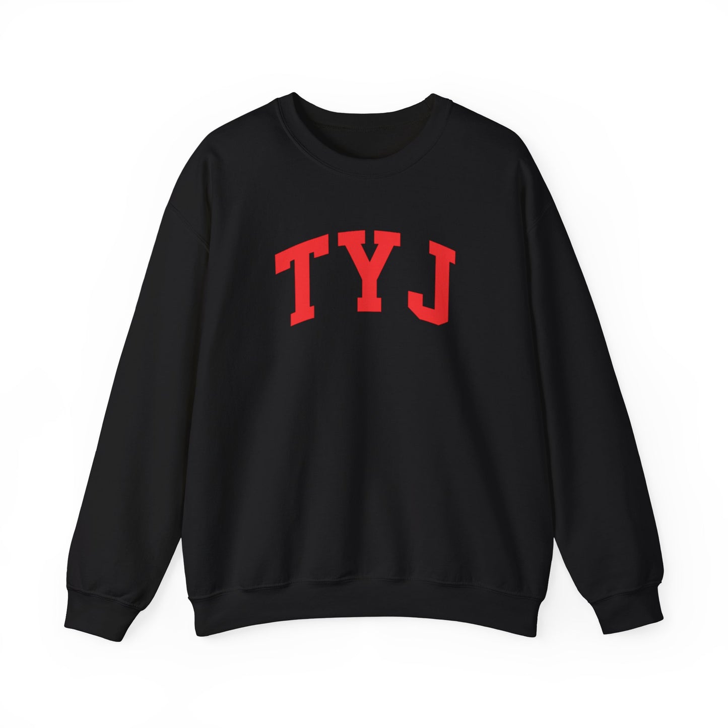 TYJ College Crewneck Sweatshirt — Red Letter Varsity Style