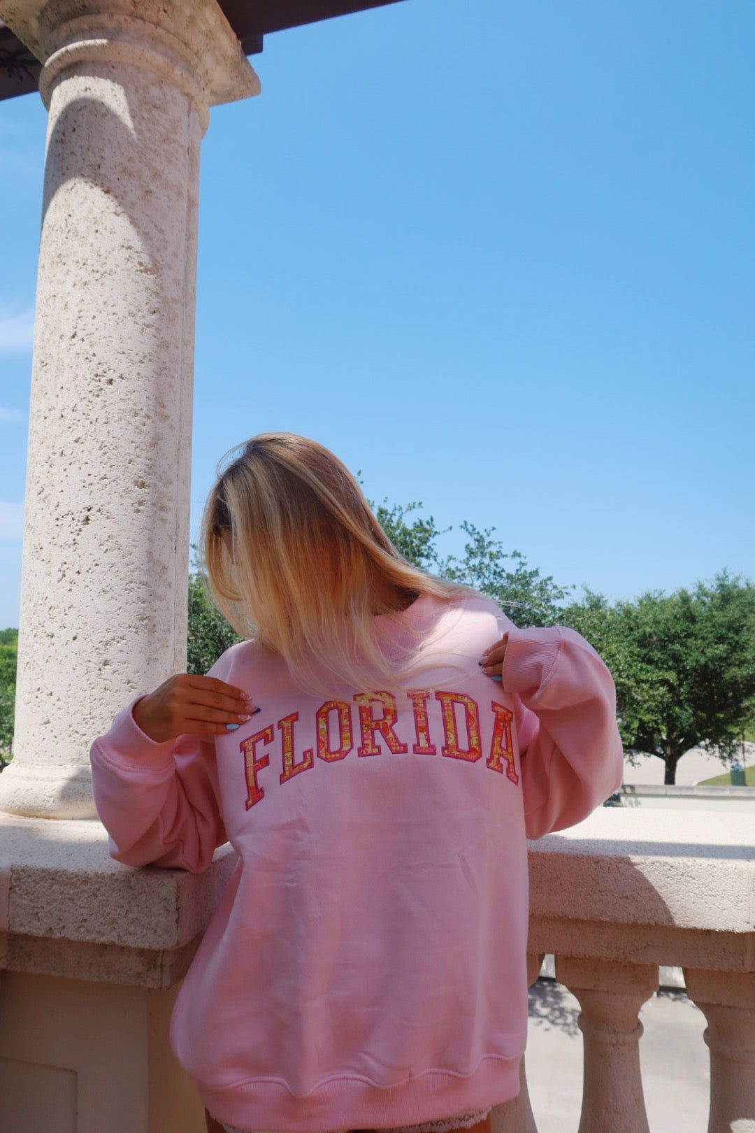FLORIDA- COASTAL BLISS MOCK NECK