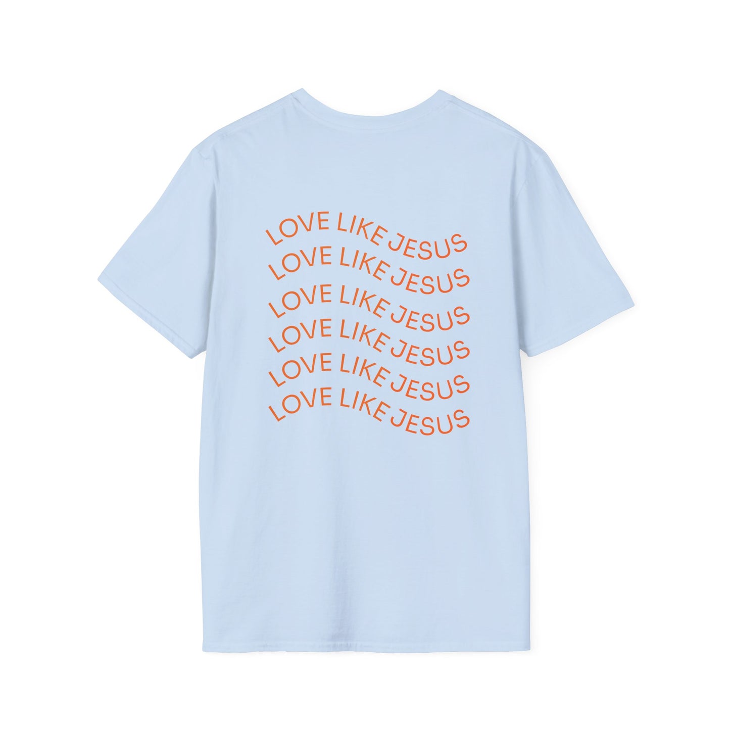Love Like Jesus T-Shirt — Minimal Sunset Graphic Christian Tee