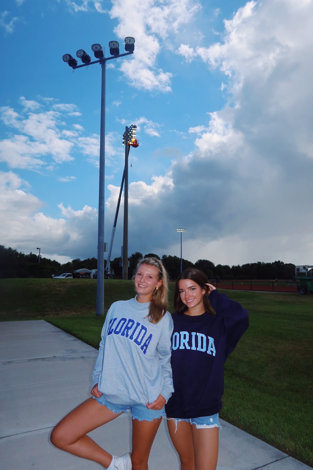 FLORIDA- ROYAL POLKA MOCK NECK