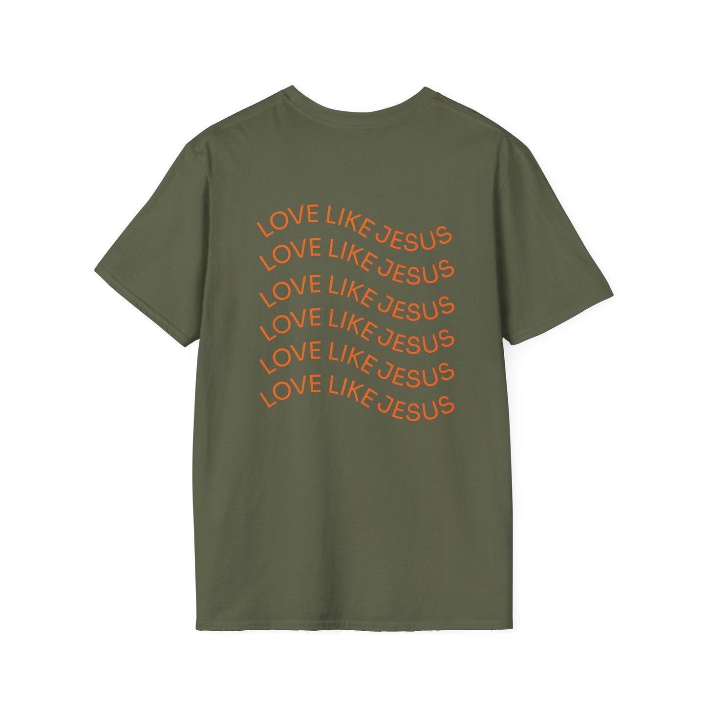 Love Like Jesus T-Shirt — Minimal Sunset Graphic Christian Tee