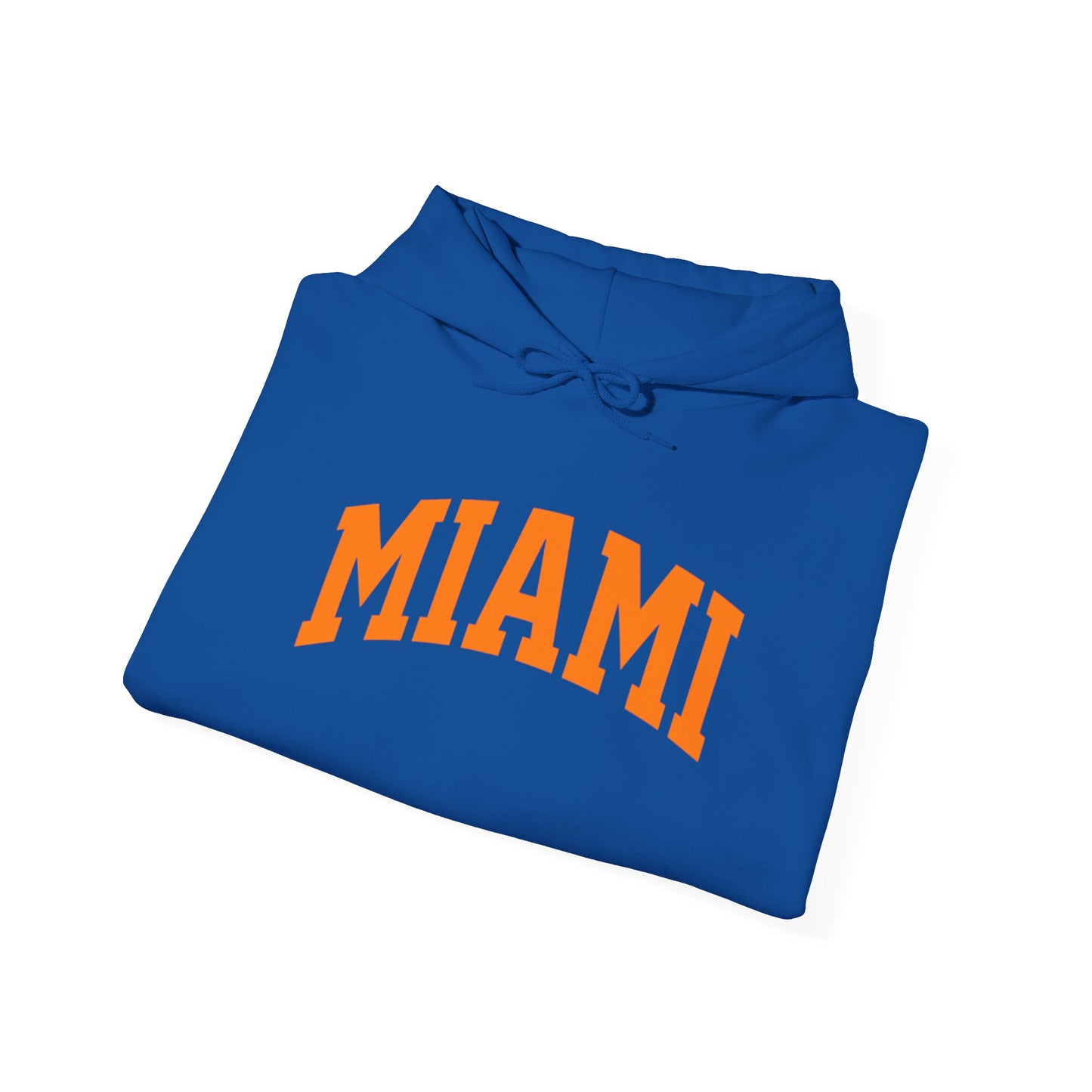 Miami Arch Logo Hoodie — Classic Collegiate Sweatshirt