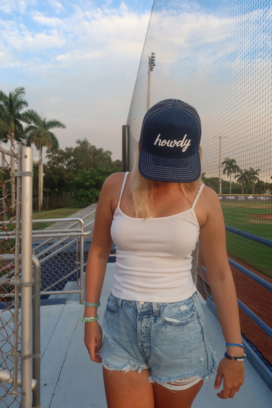 HOWDY DENIM HAT