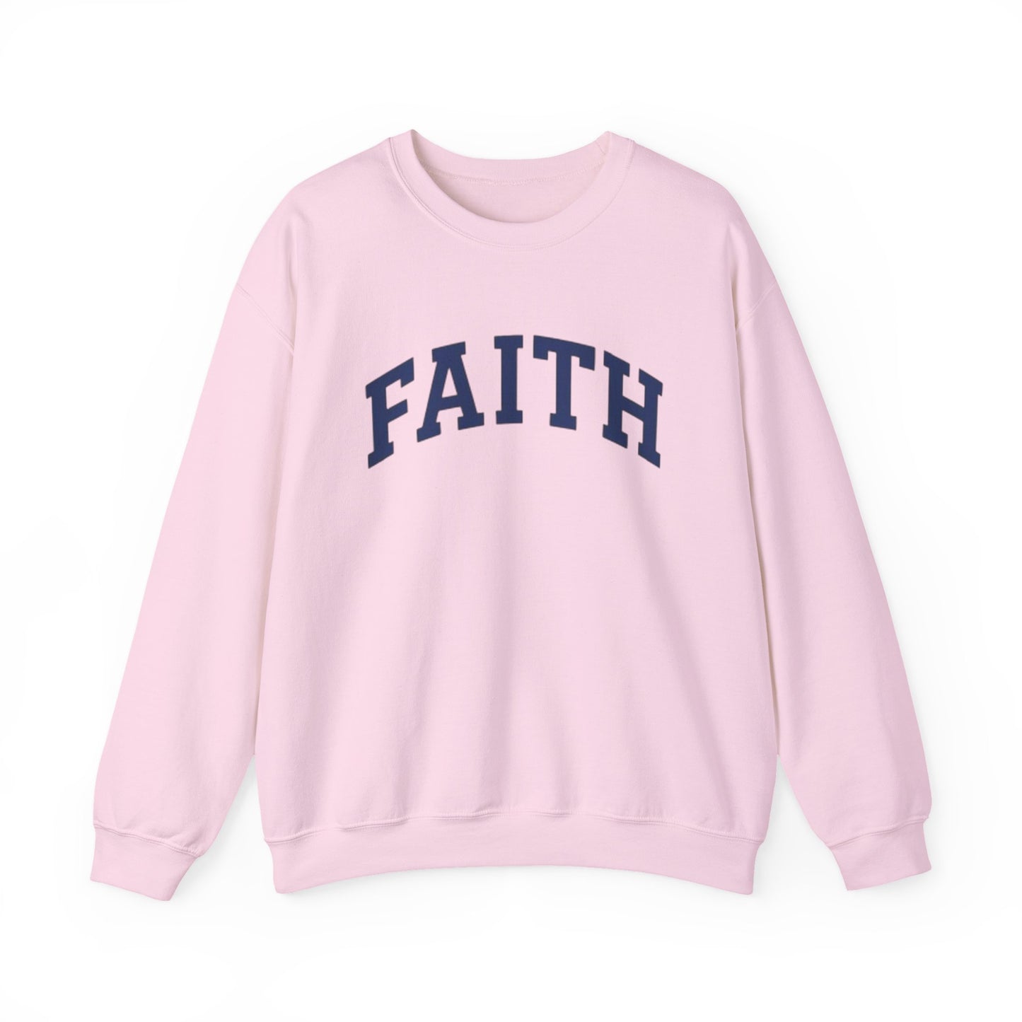 Faith Crewneck Sweatshirt — Inspirational Christian Pullover