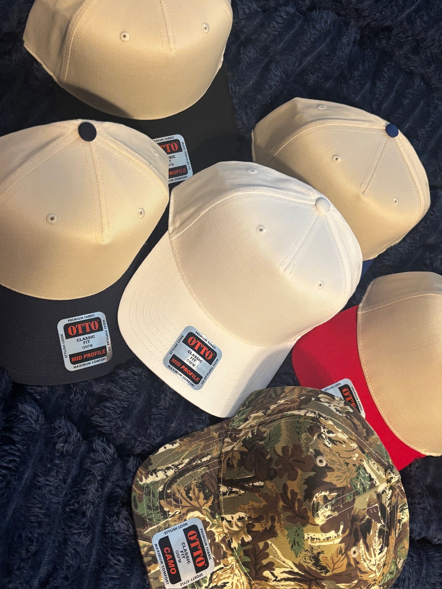 PUFF PRINT HATS COLLECTION