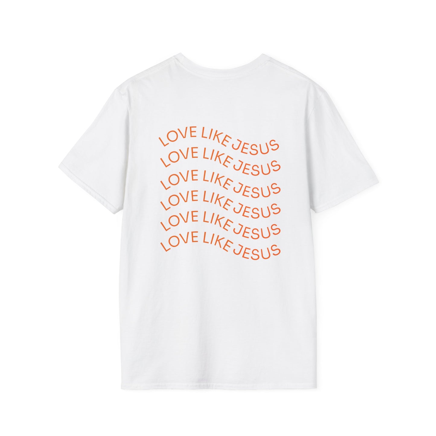 Love Like Jesus T-Shirt — Minimal Sunset Graphic Christian Tee