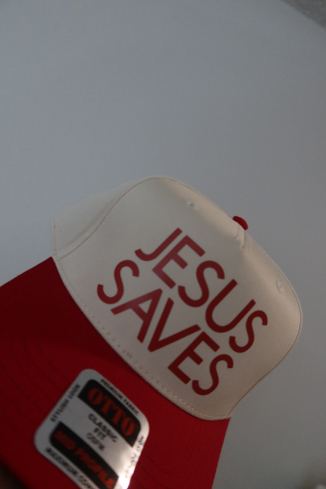 JESUS SAVES HAT