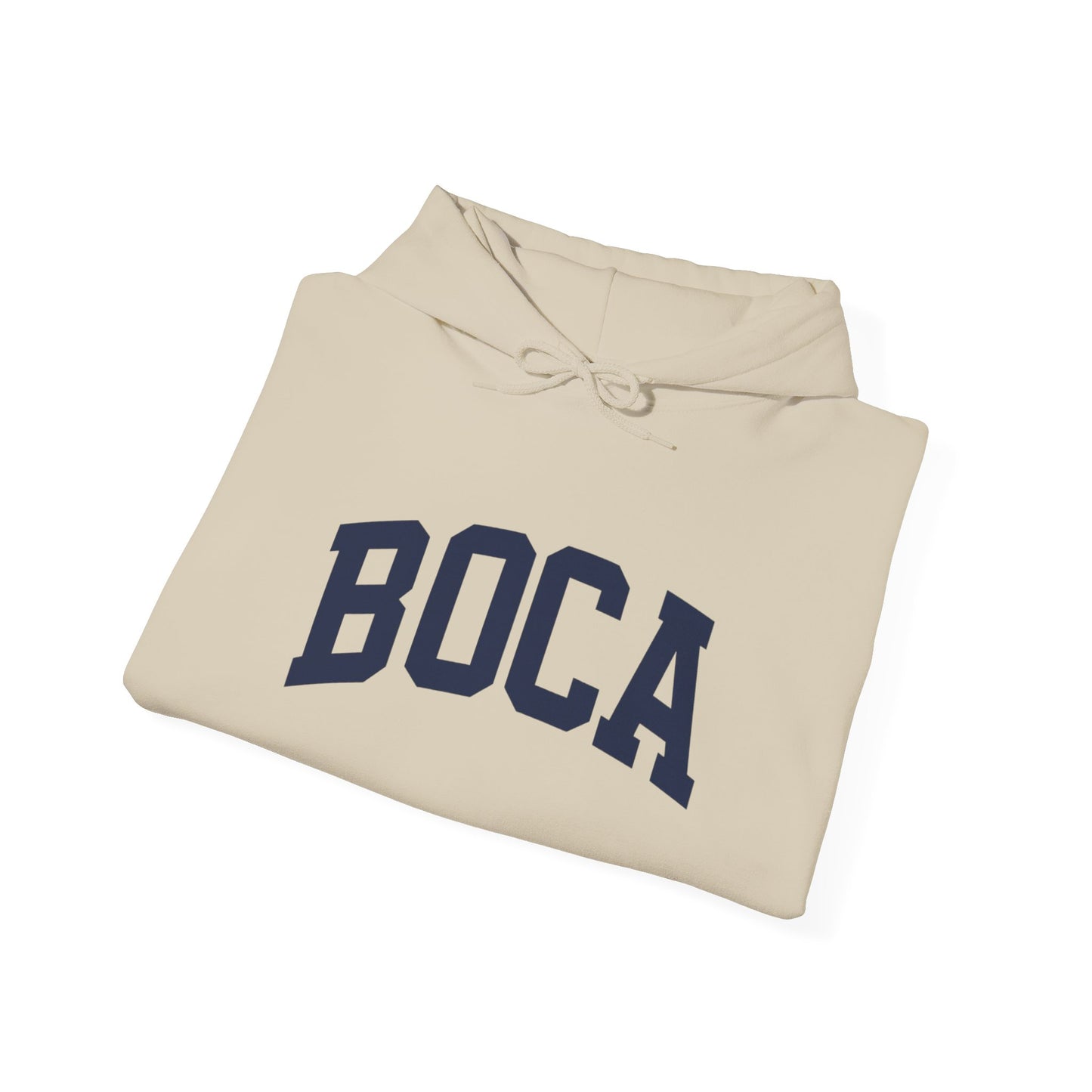 BOCA Arch Hoodie — College-Style Pullover Sweatshirt