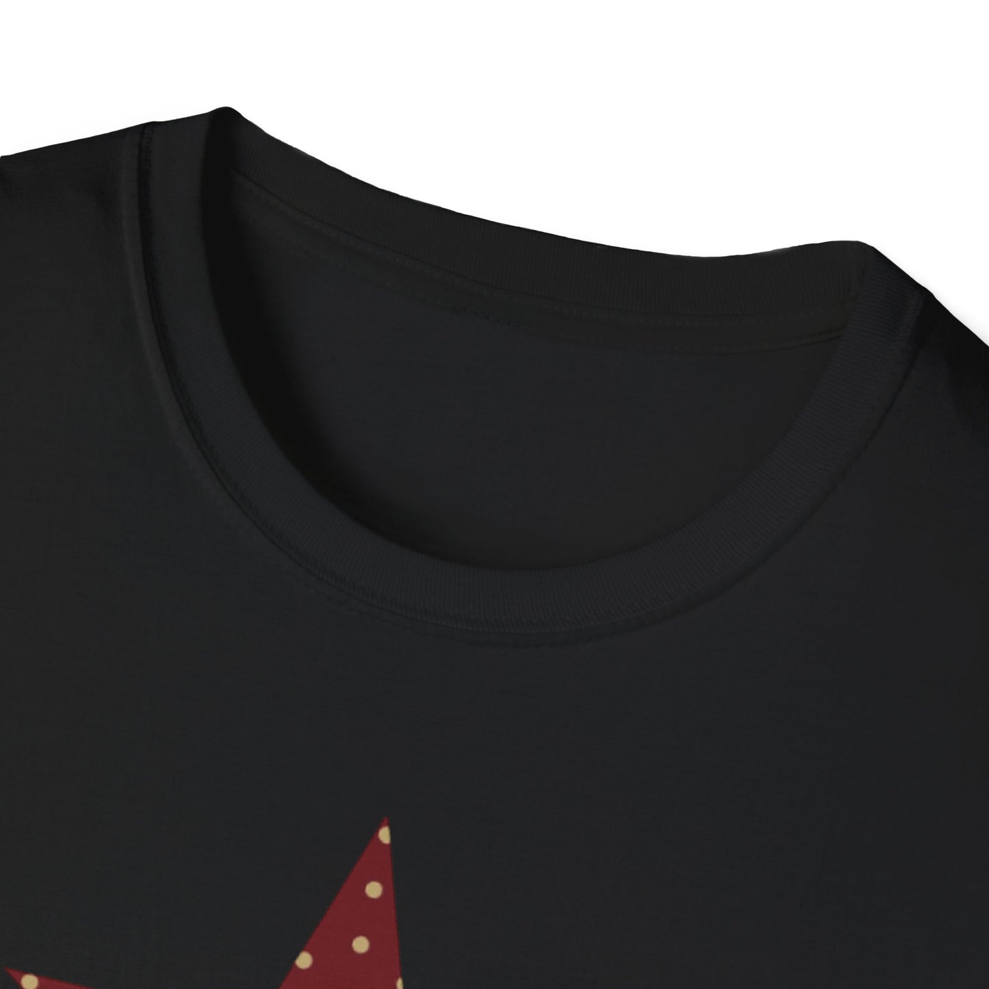 Garnet and Gold Polka Dot Star T-Shirt