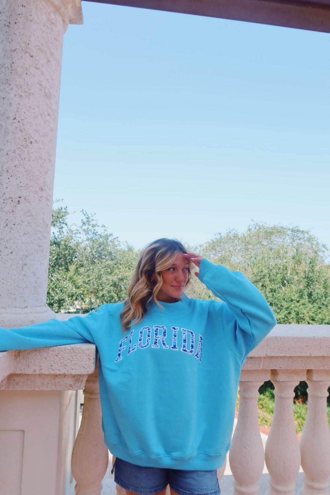 FLORIDA- COASTAL OCEAN MOCK NECK