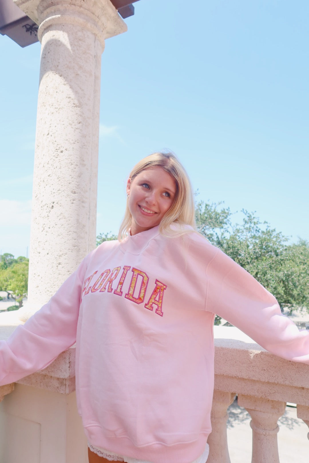 FLORIDA- COASTAL BLISS MOCK NECK