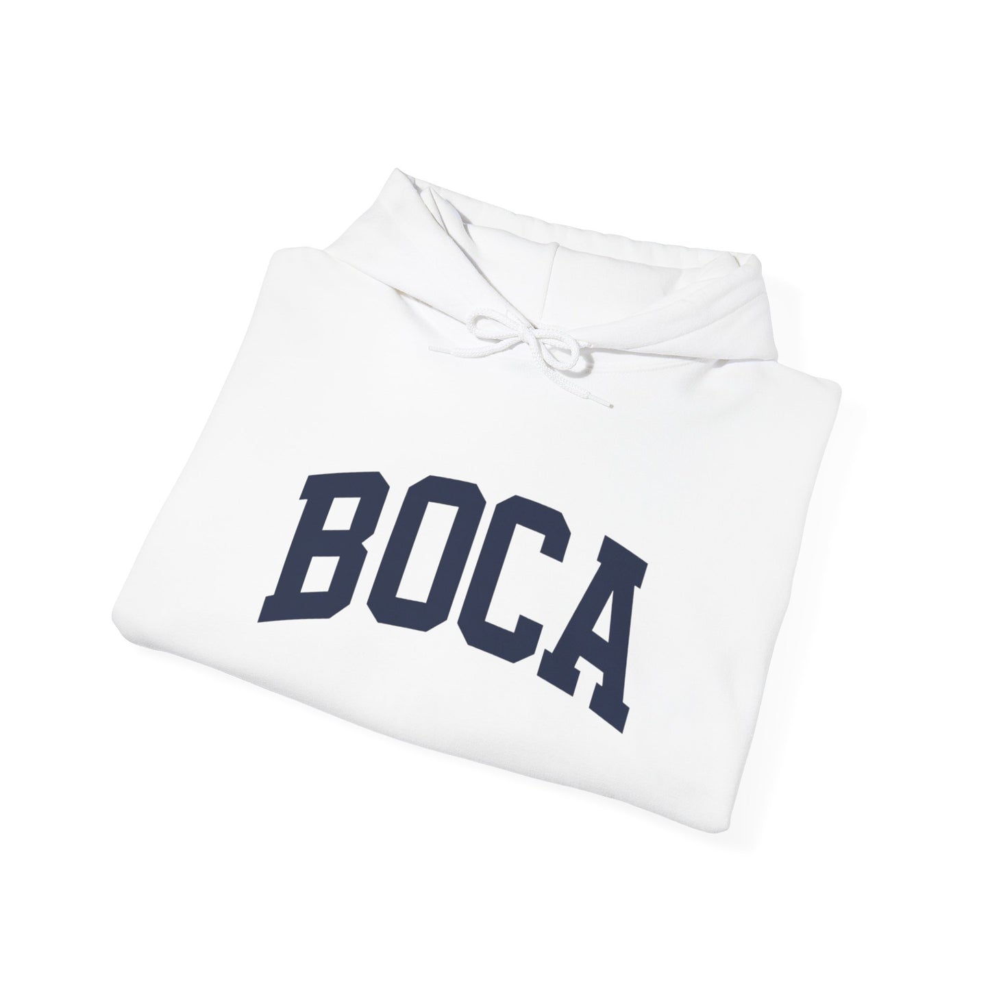 BOCA Arch Hoodie — College-Style Pullover Sweatshirt