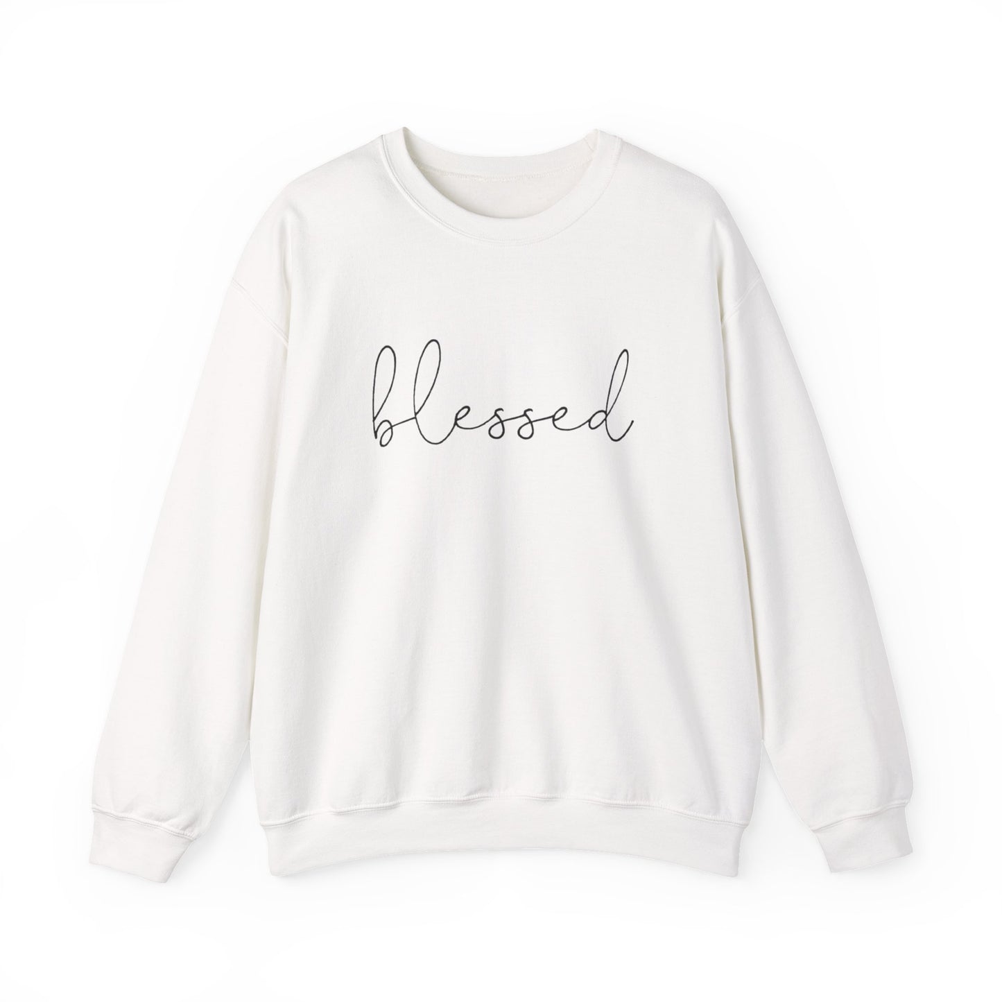Blessed Script Crewneck Sweatshirt