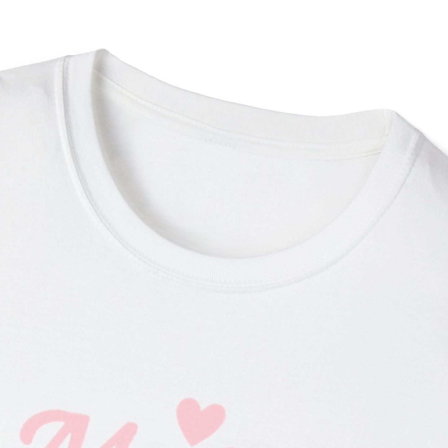 Make Heaven Crowded T-Shirt — Cute Pink Heart Christian Faith Tee
