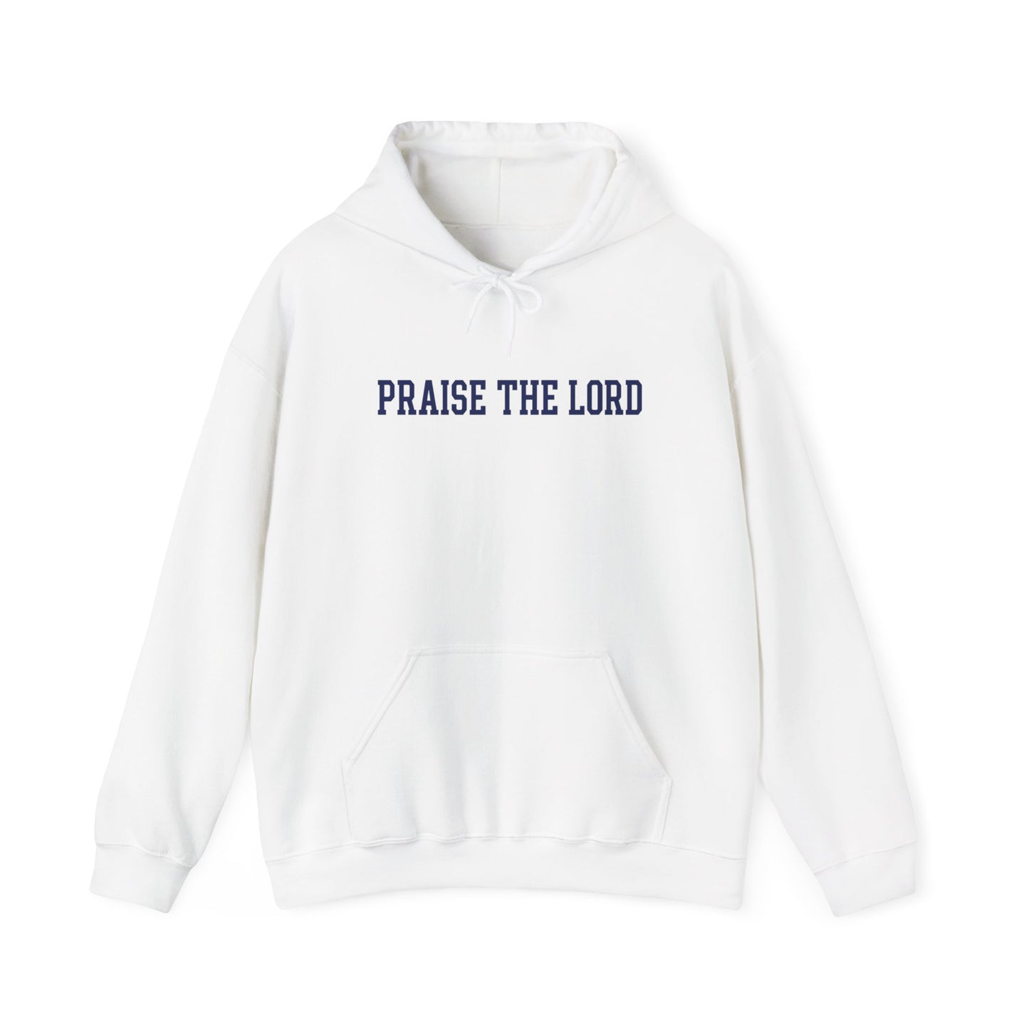 Praise The Lord Hoodie — Christian Faith Graphic Hoodie, Scripture Gift