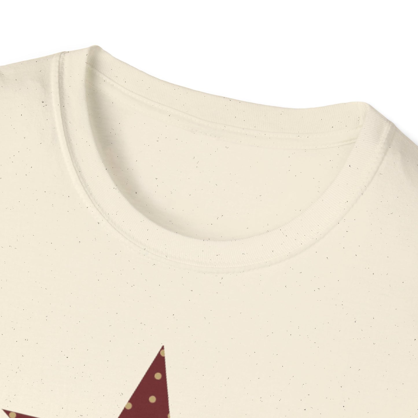 Garnet and Gold Polka Dot Star T-Shirt