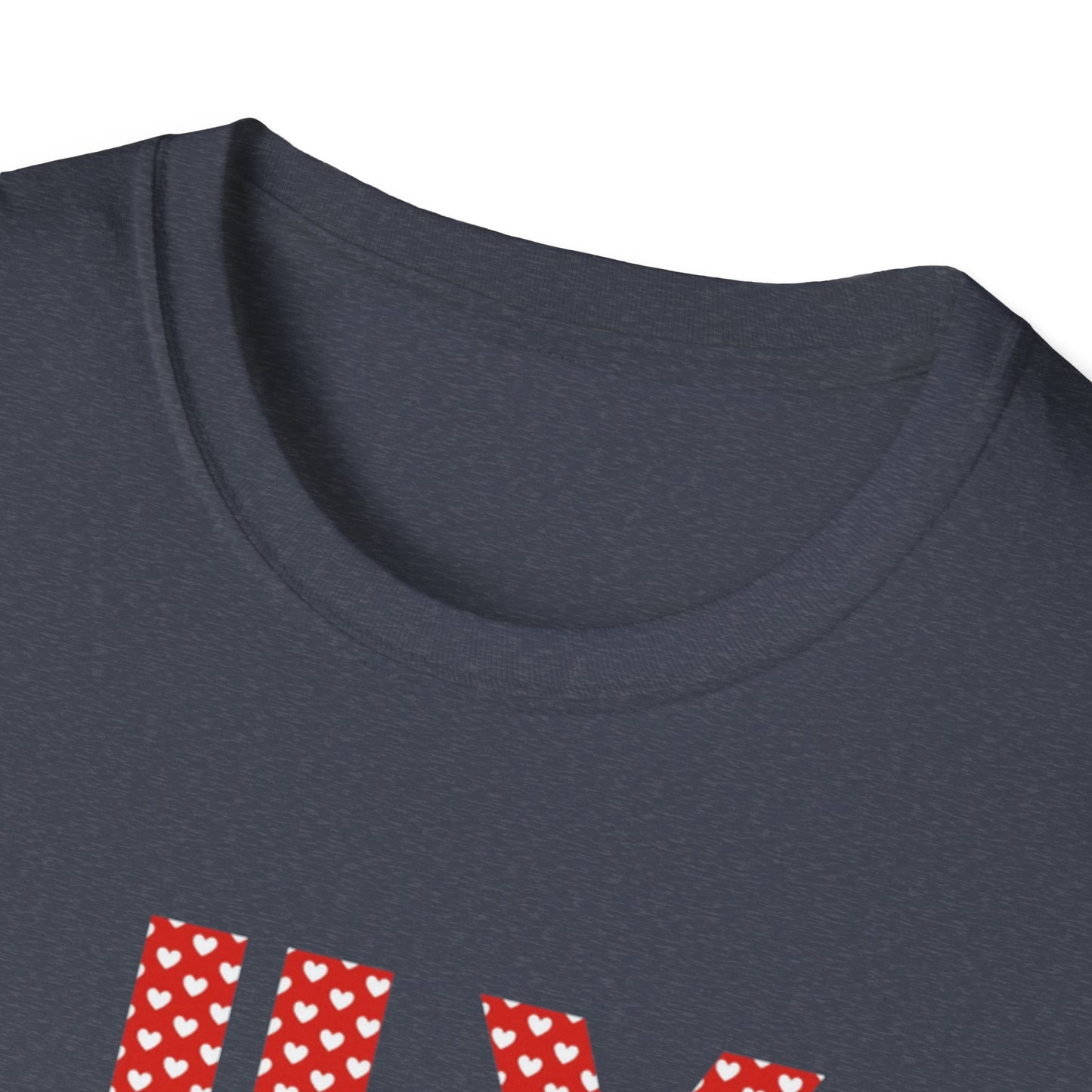 JLY Polka Dot Tee — Red Monogram Graphic T-Shirt