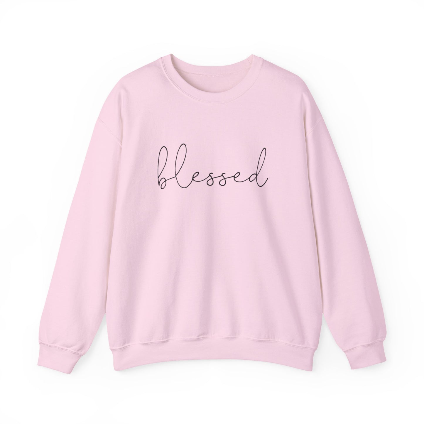 Blessed Script Crewneck Sweatshirt
