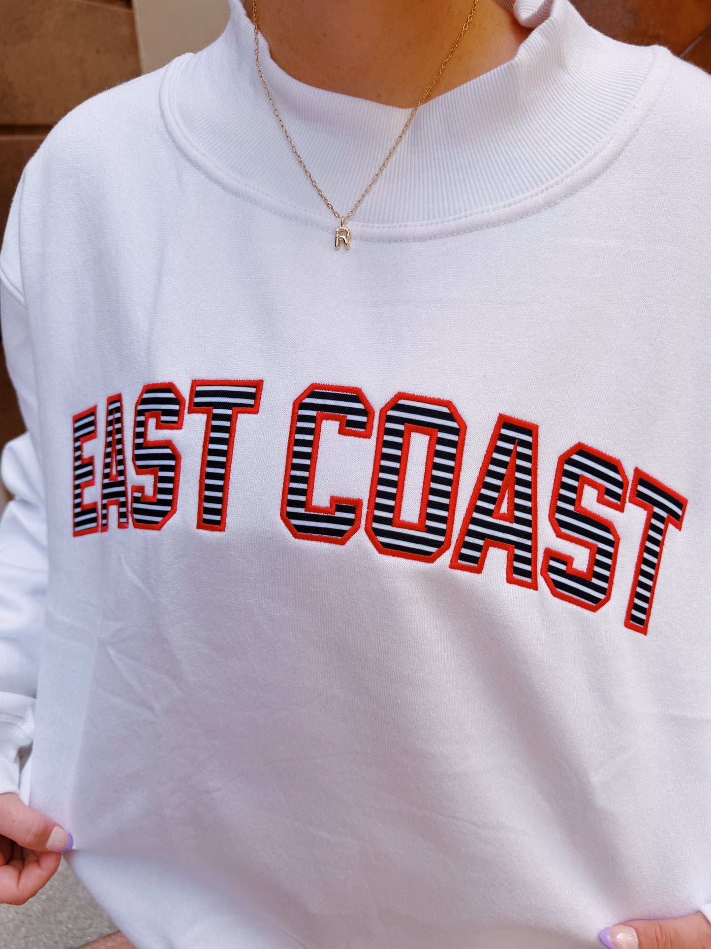 EAST COAST- COASTAL CRUISE MOCK NECK