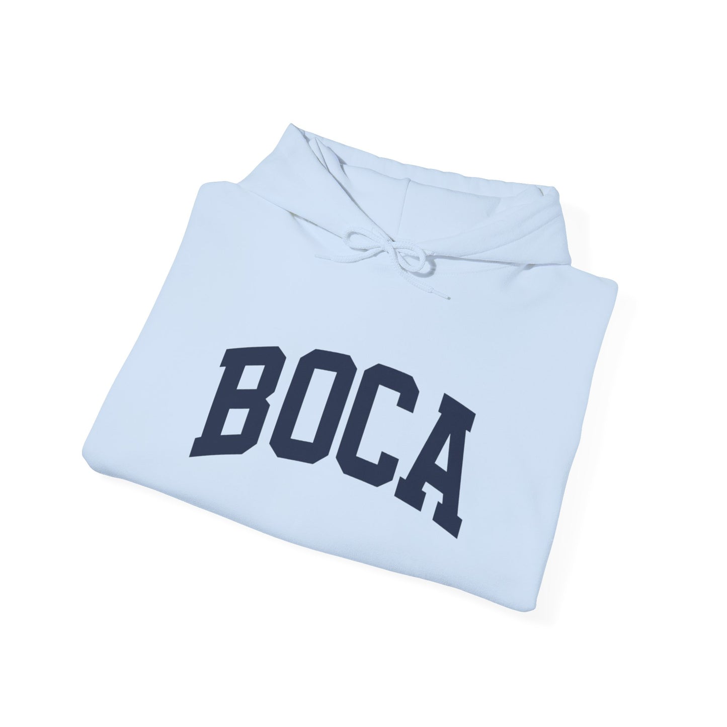 BOCA Arch Hoodie — College-Style Pullover Sweatshirt