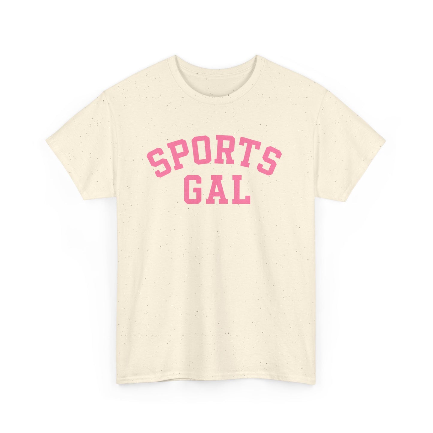 Sports Gal T-Shirt — Pink Athletic Graphic Tee for Active Women