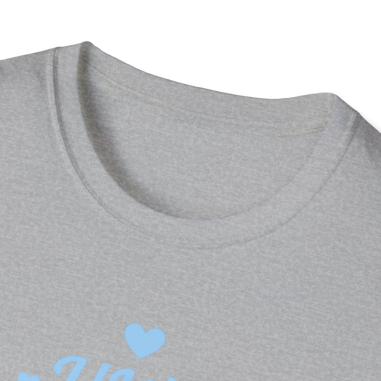UWF Masters of Nursing T-Shirt — Light Blue Heart Nursing School Tee