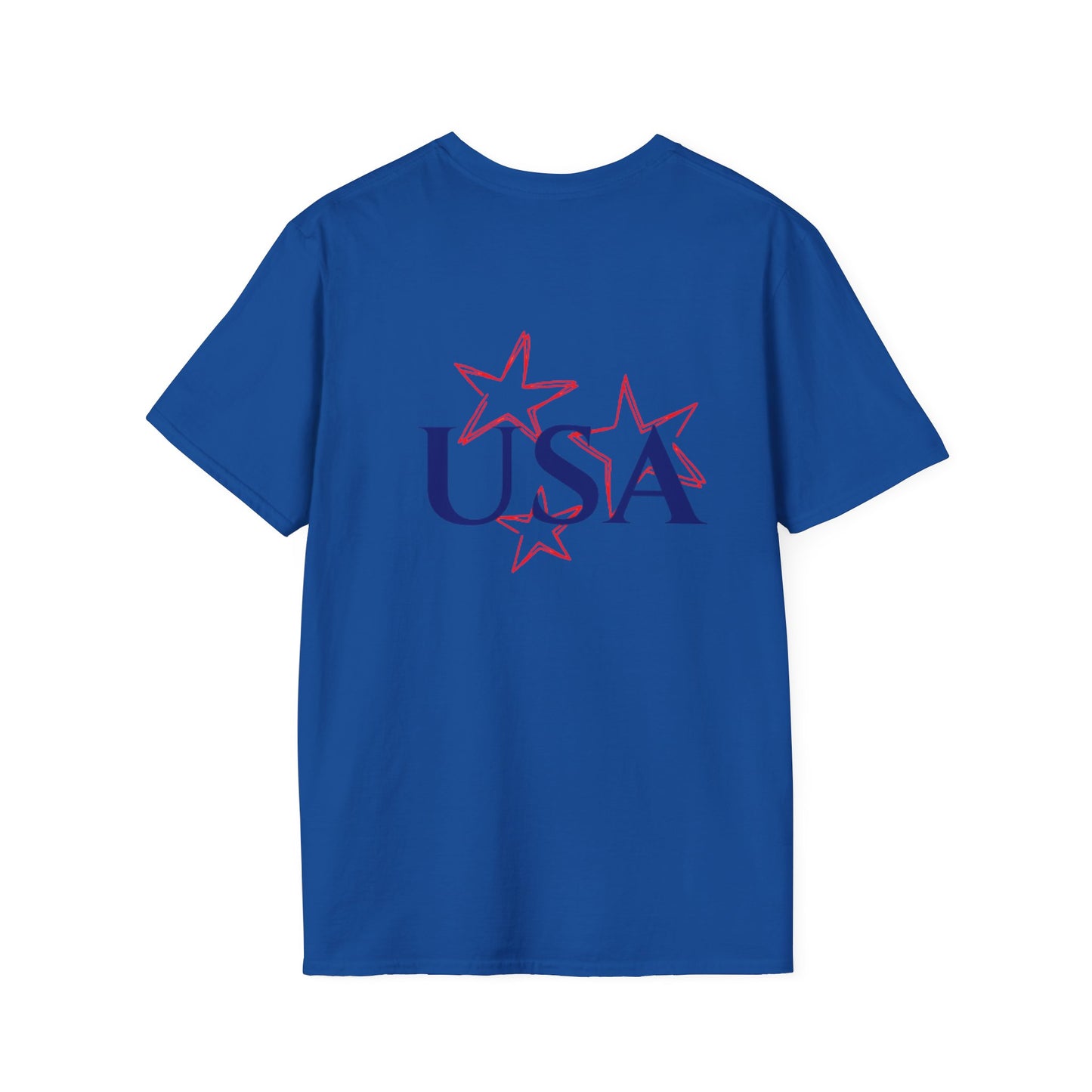USA Stars T-Shirt — Patriotic Fourth of July Tee