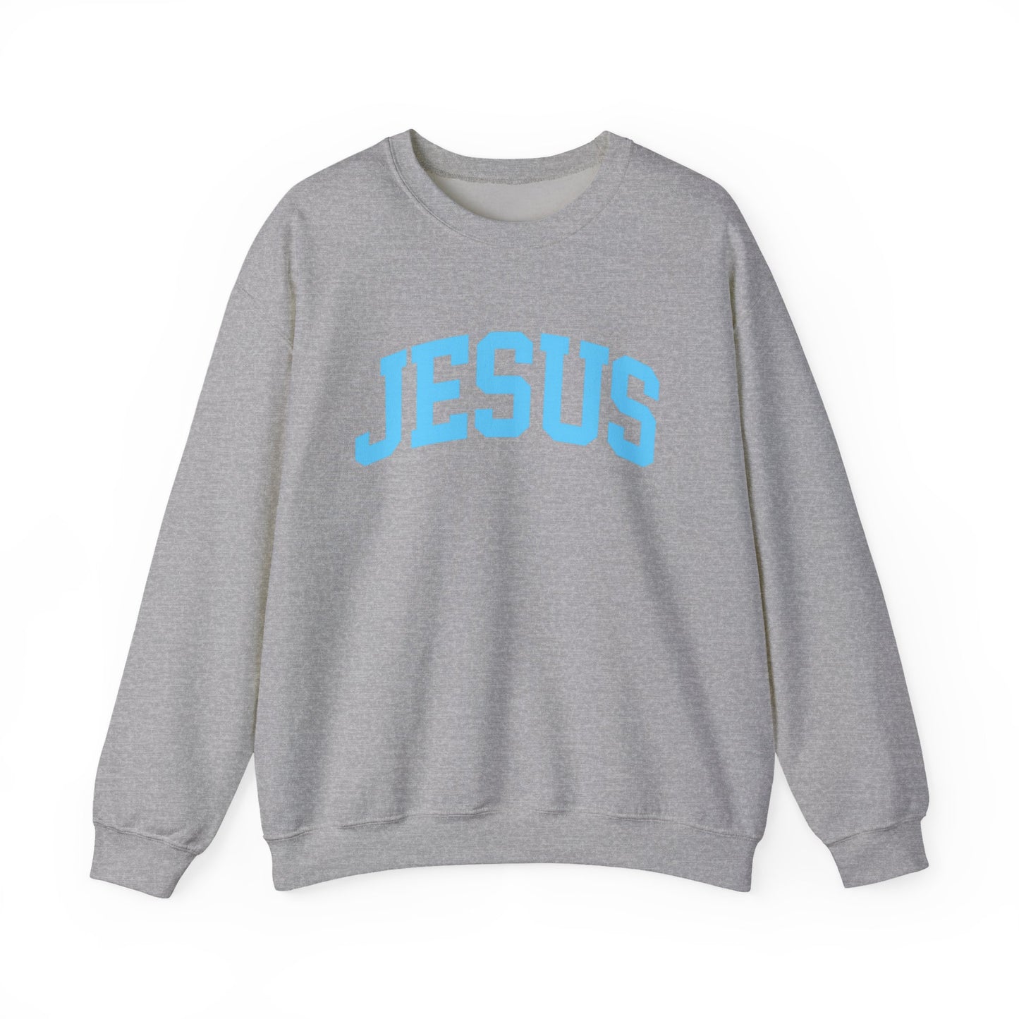 Jesus Crewneck Sweatshirt — Classic Faith Graphic Pullover