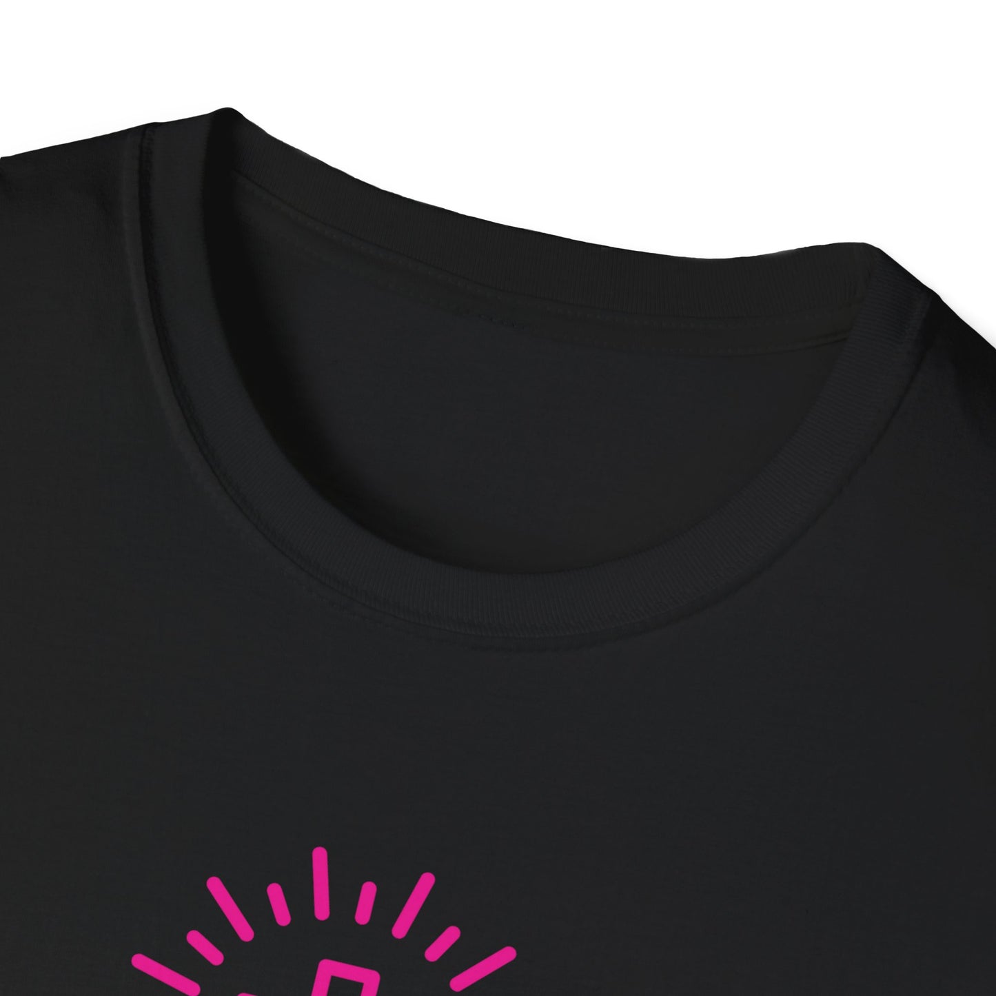 Christian Cross T-Shirt — Pink Radiant Faith Tee