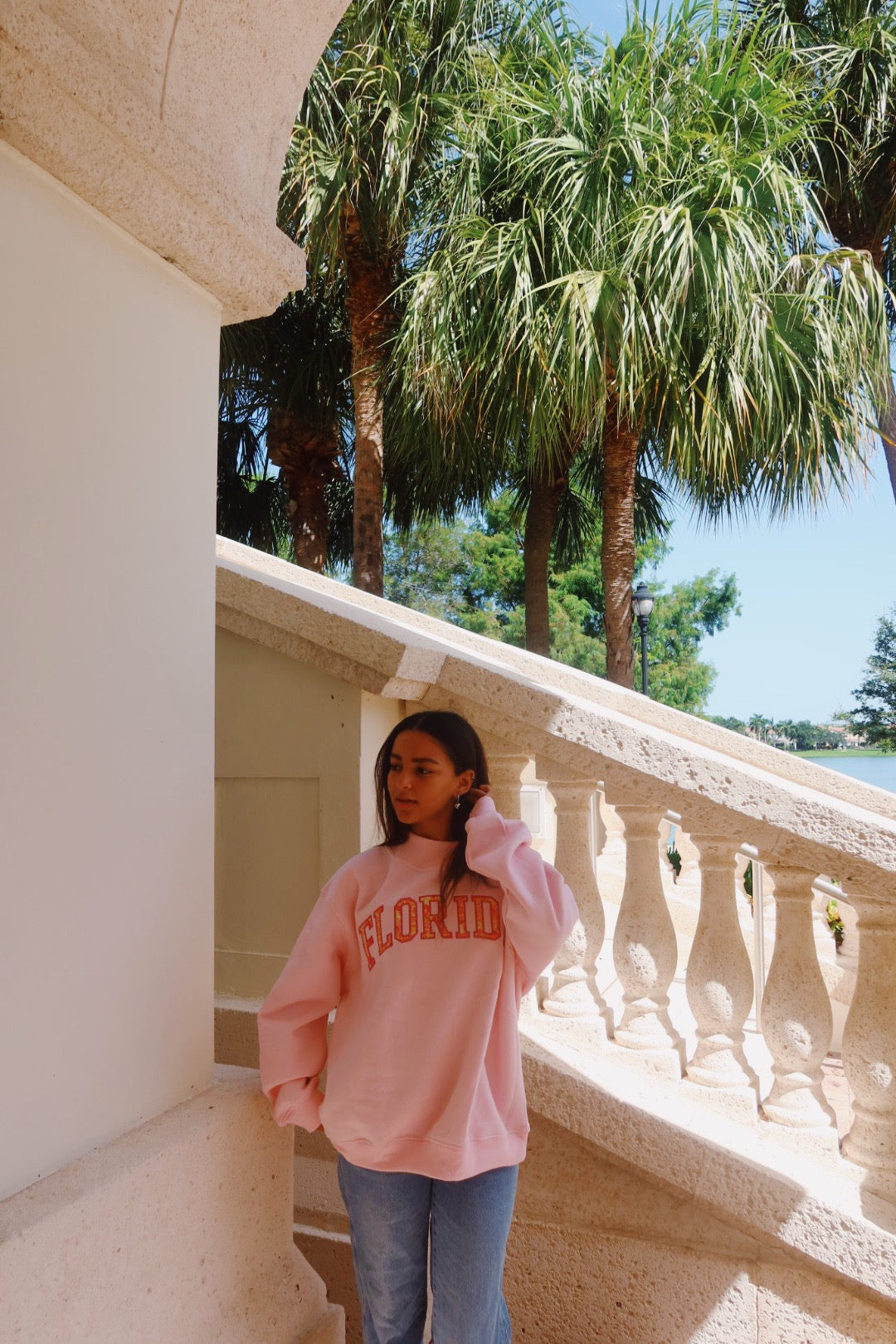FLORIDA- COASTAL BLISS MOCK NECK