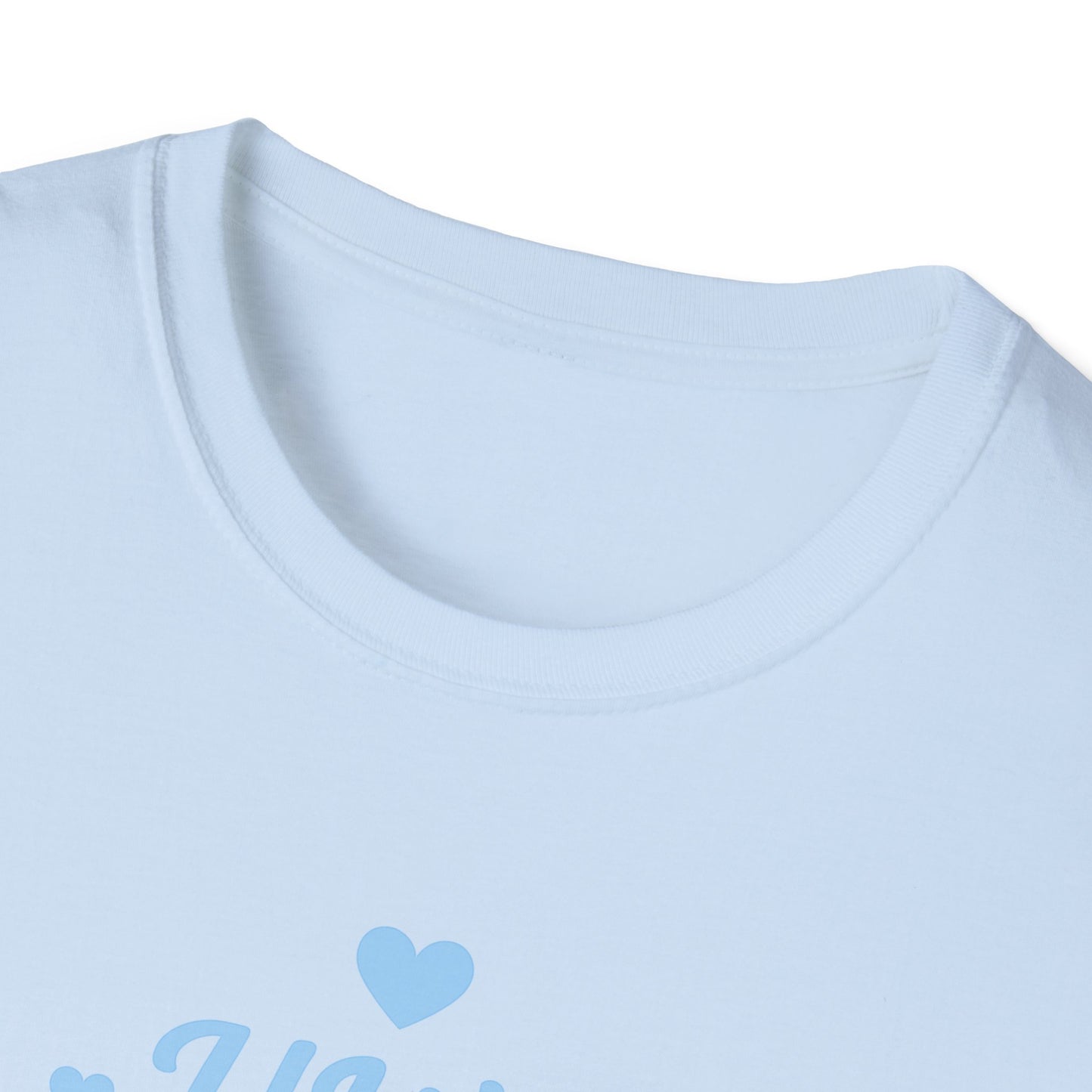 UWF Masters of Nursing T-Shirt — Light Blue Heart Nursing School Tee