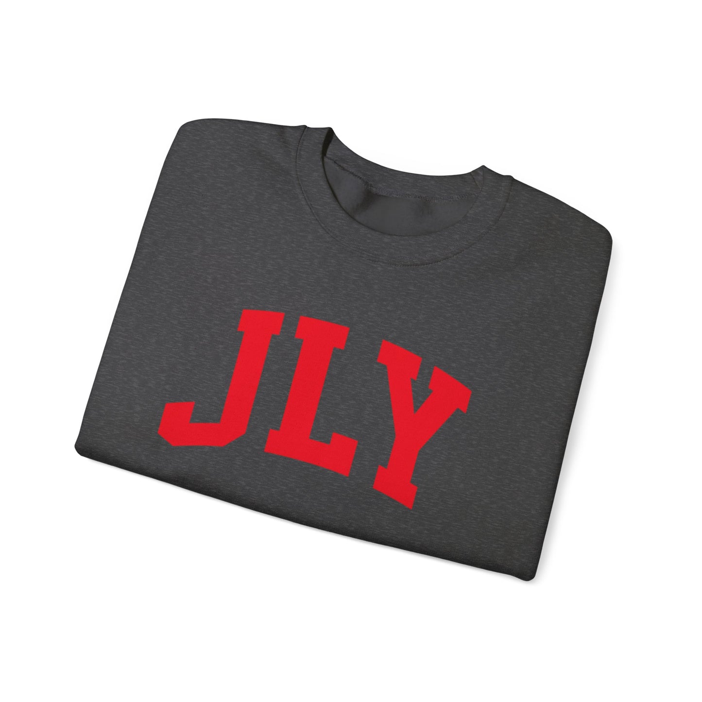 JLY Red Collegiate Crewneck Sweatshirt