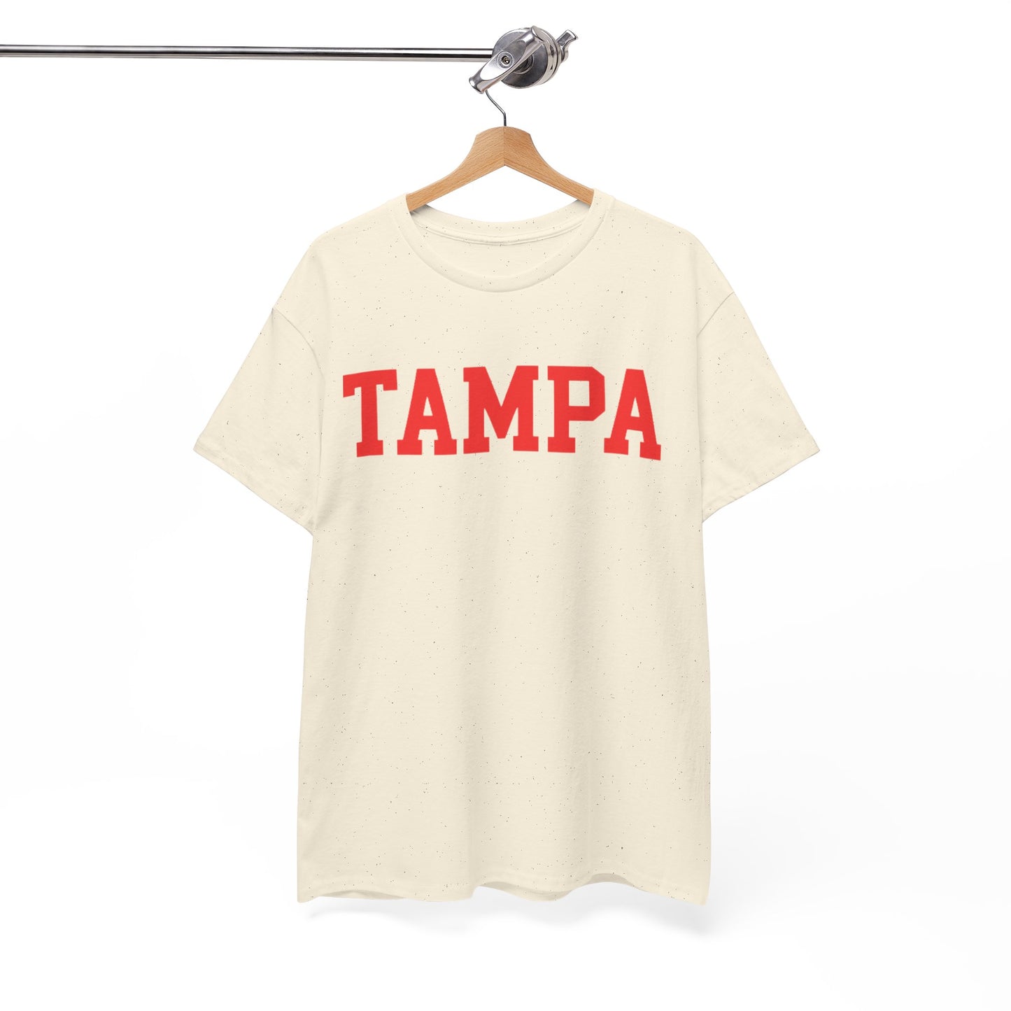 Tampa Retro Collegiate Tee — Classic City Lettering T‑Shirt